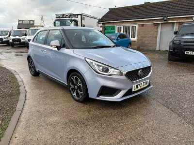 Used MG MG3 Excite 106 HP (77 kW) 2022 Silver Hatchback