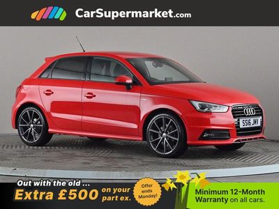 Used Audi A1 Black Edition 2016 Red Hatchback