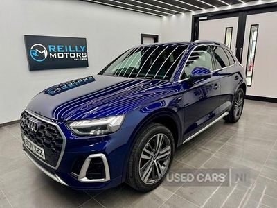Used Audi Q5 S-Line 2021 Blue SUV