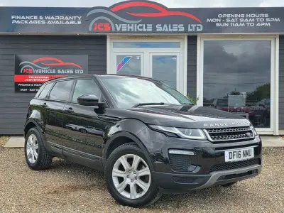 Used Land Rover Range Rover evoque SE 2016 Black Estate