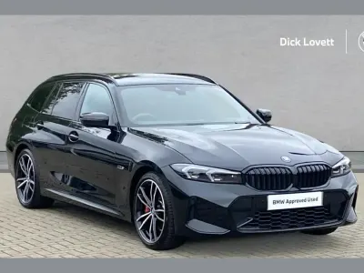 Used BMW 330e M Sport 288 HP (211 kW) 2023 Black Estate