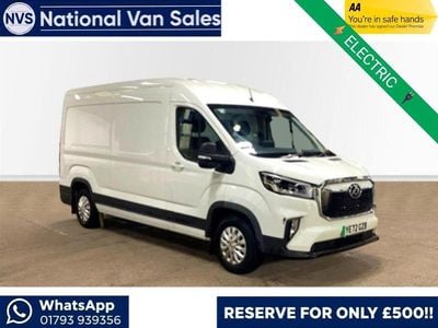 Used Maxus V90 204 HP (150 kW) 2023 White Van