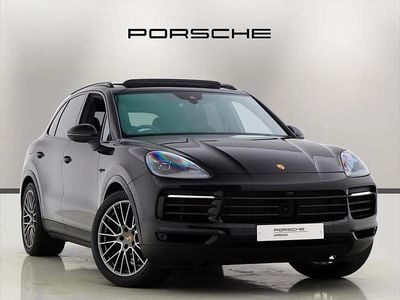 Black Used 2022 Porsche Cayenne Platinum Edition SUV | £65,000 (Fair price)
