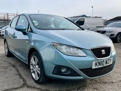 Used Seat Ibiza Sport 85 HP (62 kW) 2010 Blue Hatchback