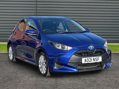 Used Toyota Yaris 116 HP (85 kW) 2021 Galactic blue Hatchback