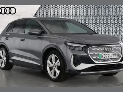 Used Audi Q4 e-tron S-Line 150 kW (204 HP) 2022 Grey SUV