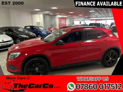 Used Mercedes GLA220 AMG line 177 HP (130 kW) 2016 Red SUV
