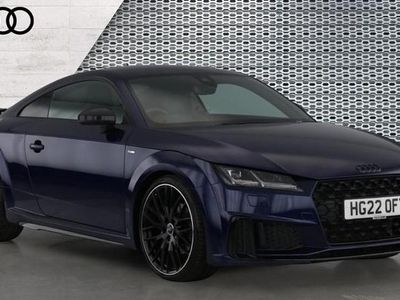 Used Audi TT Black Edition 197 HP (144 kW) 2022 Blue
