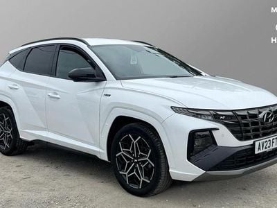 White Used 2023 Hyundai Tucson N Line SUV | £23,467 (Good price)