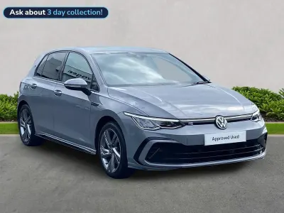 Used VW Golf VIII R-line 130 HP (95 kW) 2022 Grey Hatchback