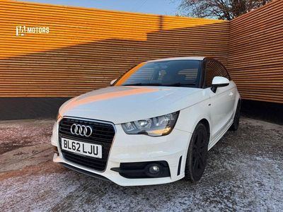 Used Audi A1 S-Line 86 HP (63 kW) 2013 White Hatchback