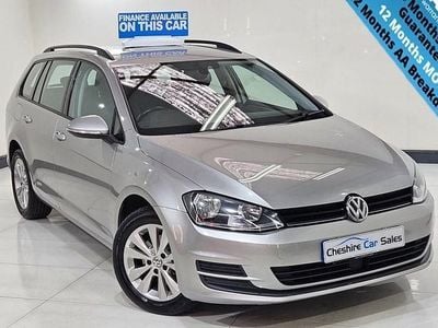 Used VW Golf VII SE 110 HP (80 kW) 2016 Silver Estate