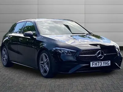 Used Mercedes A200 Executive 163 HP (119 kW) 2024 Cosmos black Hatchback