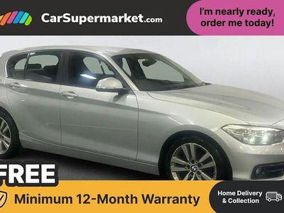 Used BMW 118 Sport Line 136 HP (100 kW) 2017 Silver Hatchback