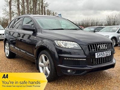 Black Used 2009 Audi Q7 S-Line SUV | £6,999 (Super price)