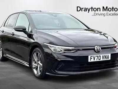 Used VW Golf VII R-line 147 HP (108 kW) 2021 Black Hatchback