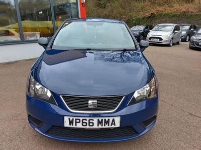 Begagnad Seat Ibiza SOL 2016 Blå Halvkombi