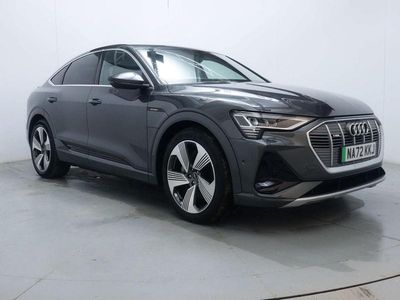 Grey Used 2022 Audi e-tron Sportback S-Line SUV | £21,000 (Fair price)