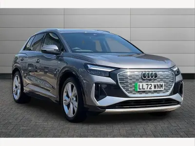 Used Audi Q4 e-tron S-Line 125 kW (170 HP) 2022 Grey SUV