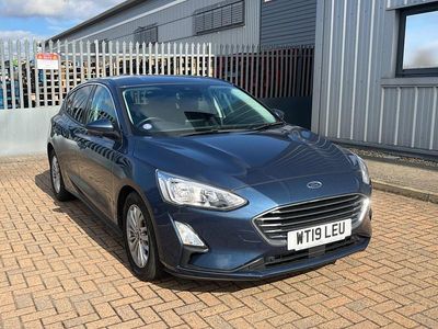 Used Ford Focus Titanium 125 HP (91 kW) 2019 Blue Hatchback