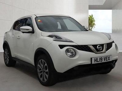 Used Nissan Juke Tekna 2019 Pure white SUV