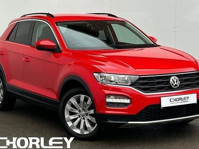 Used VW T-Roc SE 116 HP (85 kW) 2020 Red SUV