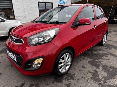 Used Kia Picanto 84 HP (61 kW) 2012 Red Hatchback