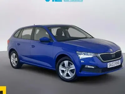 Gebraucht Skoda Scala SE 150 PS (110 kW) 2022 Blau Kleinwagen