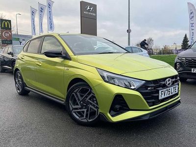 Used Hyundai i20 N Line 100 HP (73 kW) 2025 Green Hatchback