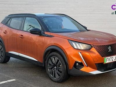 Used Peugeot e-2008 Premium 100 kW (136 HP) 2022 Orange SUV