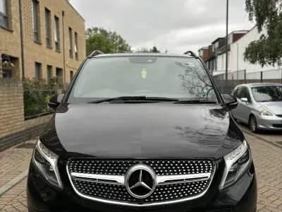 Used Mercedes V220 163 HP (119 kW) 2016 Black MPV