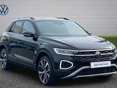 New VW T-Roc Design 2026 Black SUV