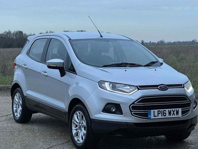 Silver Used 2016 Ford Ecosport Zetec SUV | £2,795 (Good price)