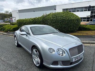 Used Bentley Continental Mulliner 575 HP (422 kW) 2011 Silver Coupe