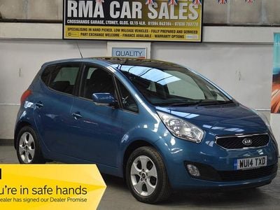 Used Kia Venga 2014 Blue Hatchback