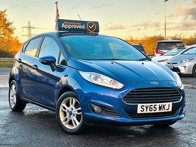 Blue Used 2015 Ford Fiesta Hatchback | £5,995 (Fair price)