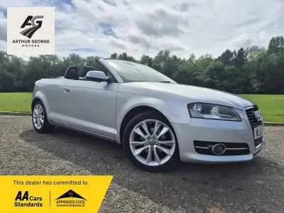 Used Audi A3 Cabriolet Sport 105 HP (77 kW) 2012 Silver Cabriolet