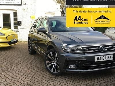 Used VW Tiguan R-line 180 HP (132 kW) 2018 Grey SUV