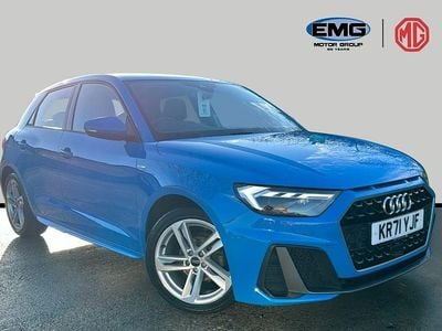 Blue Used 2022 Audi A1 Sportback S-Line Hatchback | £16,999 (Fair price)