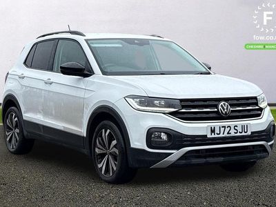 Used VW T-Cross Black Edition 2022 White SUV
