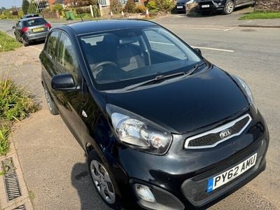 Used Kia Picanto Air 68 HP (50 kW) 2012 Black Hatchback
