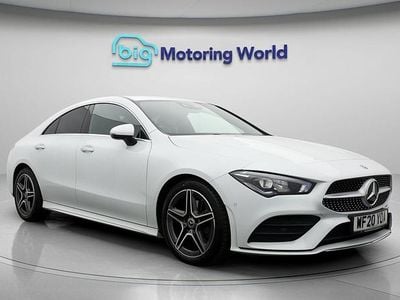 Used Mercedes CLA200 AMG line 161 HP (118 kW) 2020 White Coupe
