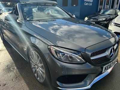 used Mercedes 300 C-Class Cabriolet (2017/67)CAMG Line 9G-Tronic Plus auto 2d