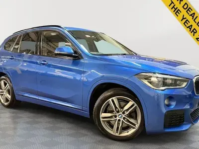 Used BMW X1 M Sport 190 HP (139 kW) 2019 Blue SUV