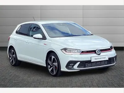 New VW Polo GTI 207 HP (152 kW) 2026 White Hatchback