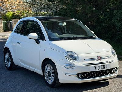 Used Fiat 500 Lounge 105 HP (77 kW) 2016 White Hatchback