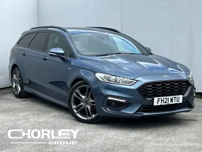 Begagnad Ford Mondeo ST-Line 187 HK (137 kW) 2021 Blå Kombi