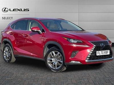 Used Lexus NX300h 197 HP (144 kW) 2020 Red SUV