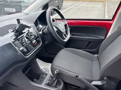 Used VW up! 65 HP (47 kW) 2021 Red Hatchback