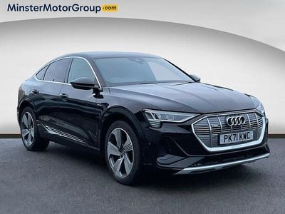 Black Used 2022 Audi e-tron S-Line SUV | £22,490 (Fair price)